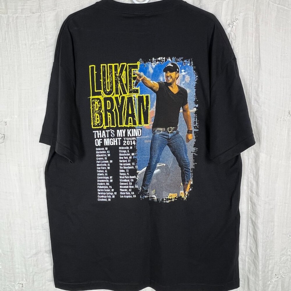 Luke Bryan 2014 Tour Tee SZ XL NWOT - Picture 4 of 4